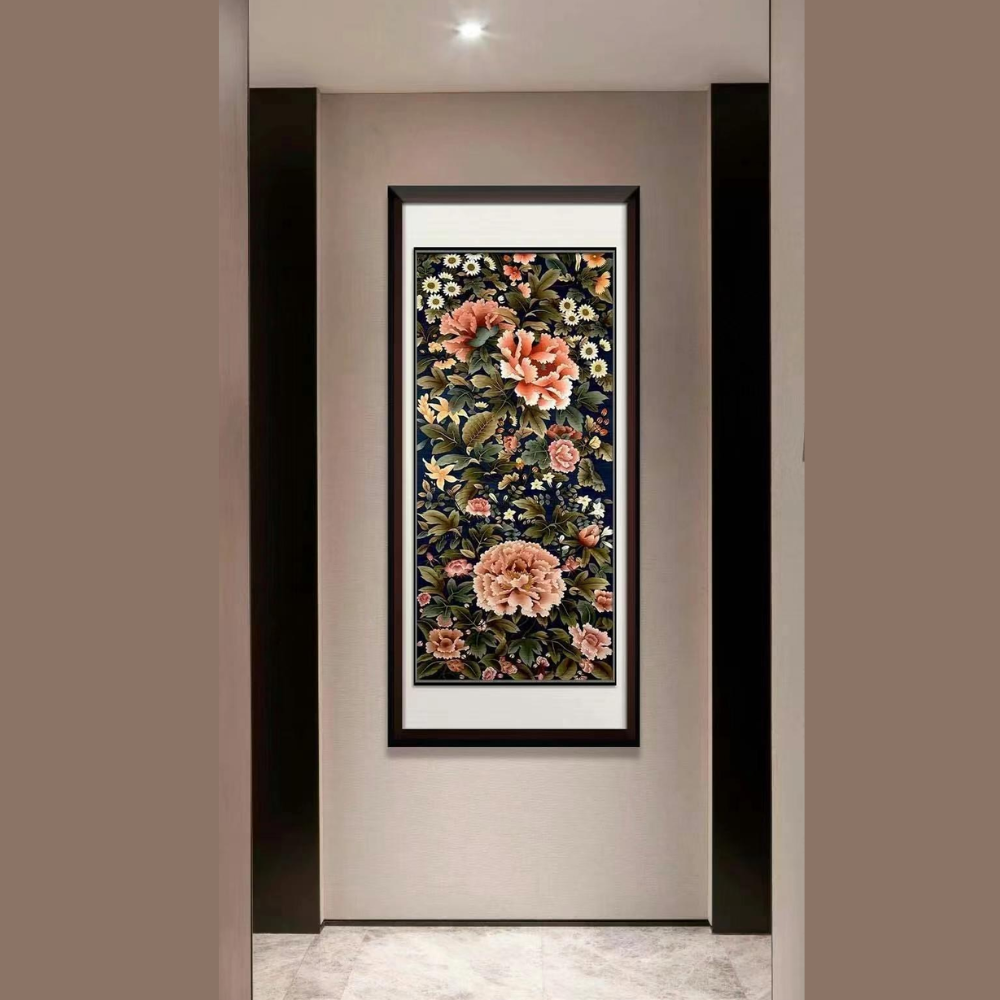 Handcrafted Silk Embroidery Tapestry/Artwork view 12