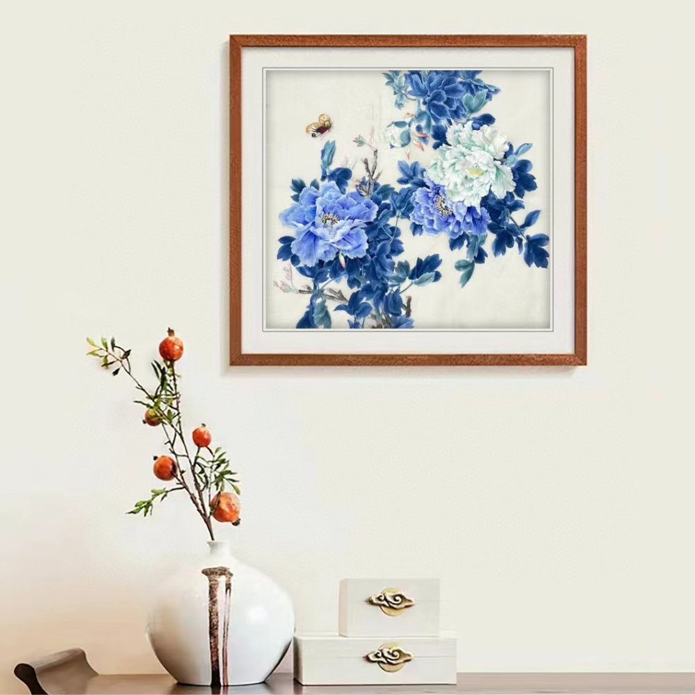 Handcrafted Silk Embroidery Tapestry/Artwork view 14