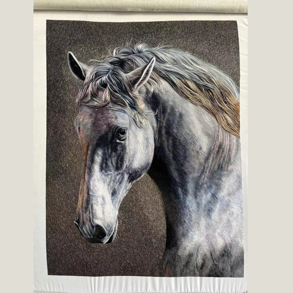 Handcrafted Silk Embroidery Tapestry/Artwork view 8