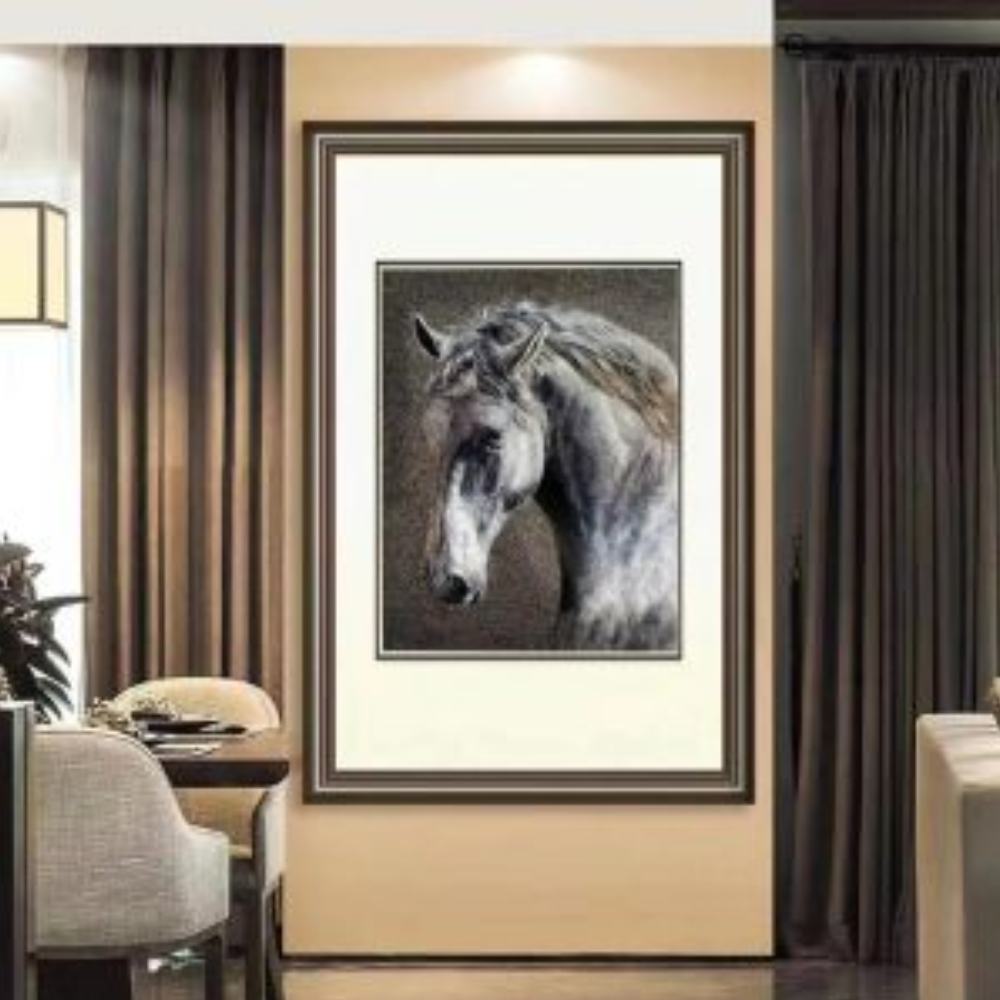 Handcrafted Silk Embroidery Tapestry/Artwork view 9