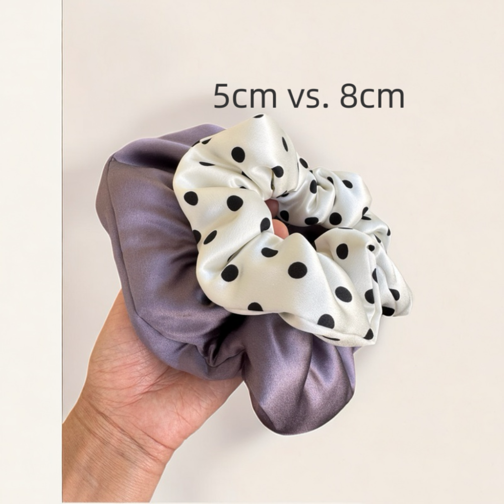Healthy Hair! Luxury Silk Satin Hair Scrunchie / Sleep Scrunchie view 6