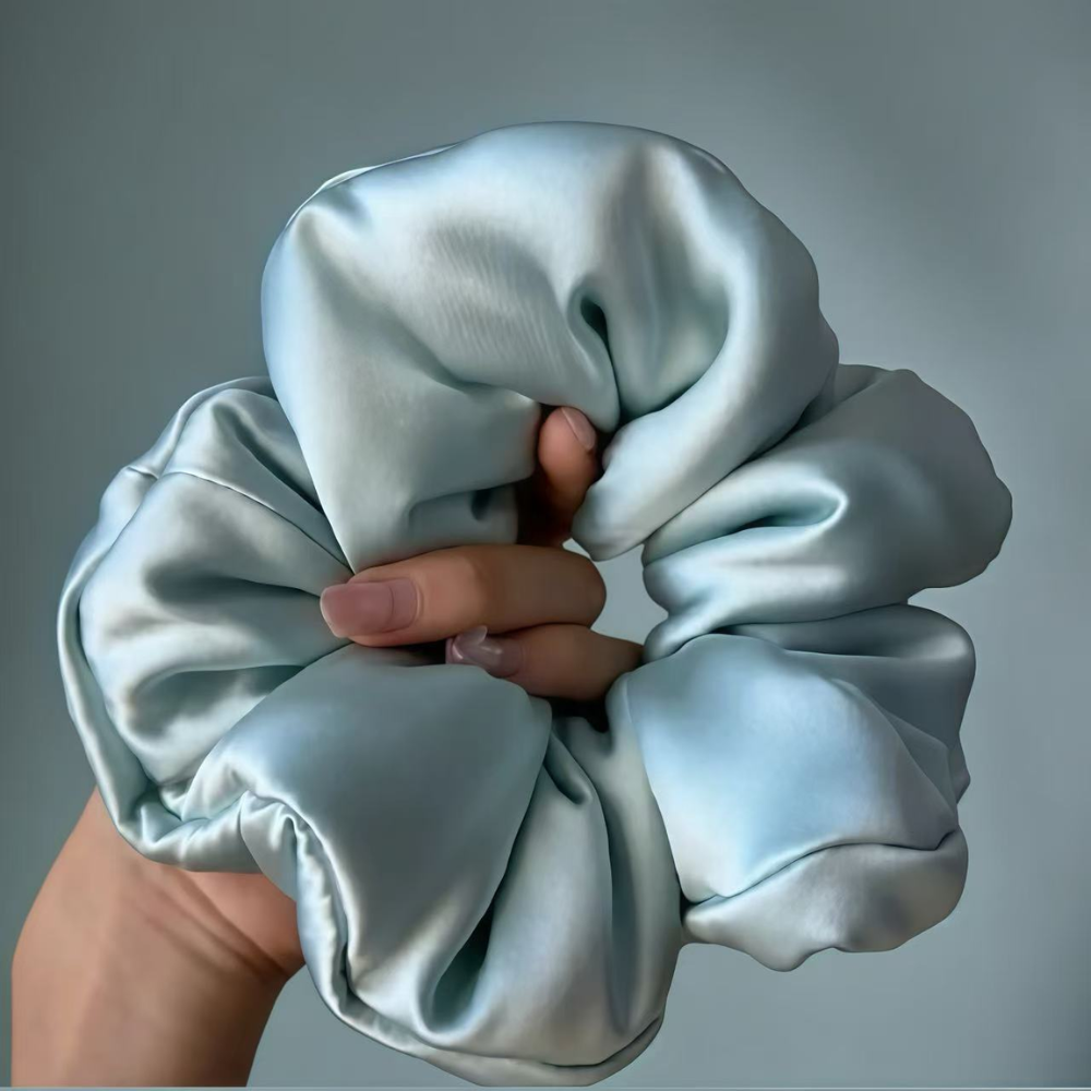 Healthy Hair! Luxury Silk Satin Hair Scrunchie / Sleep Scrunchie view 11