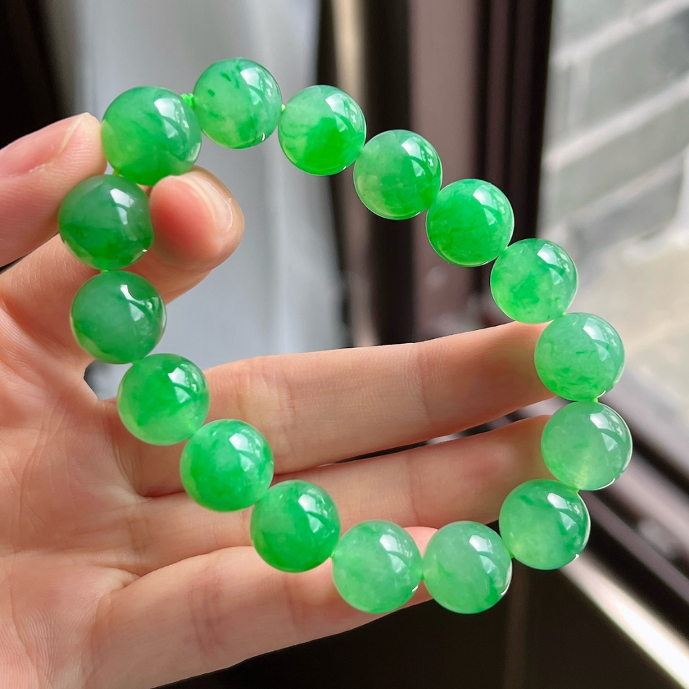 Jade Beads & Bracelet