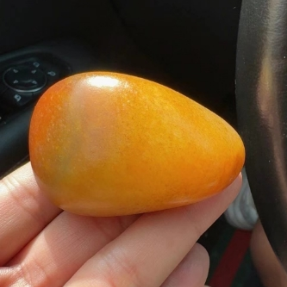Imperial Golden Egg Exquisite Lonely Stone – 120g for Handheld view 5