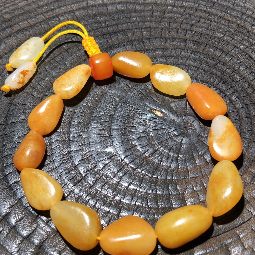 Lonely Stone Bracelet with Golden Skin – 22g view 2