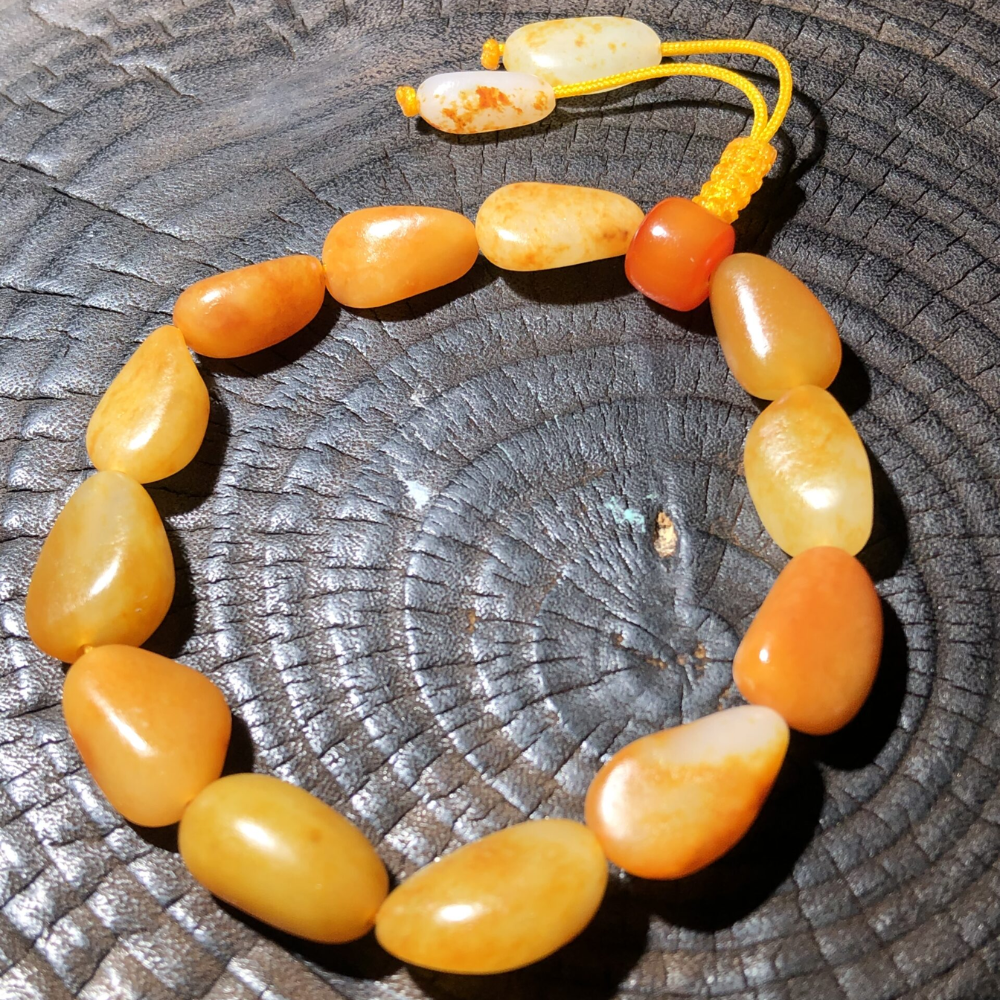 Lonely Stone Bracelet with Golden Skin – 22g view 3