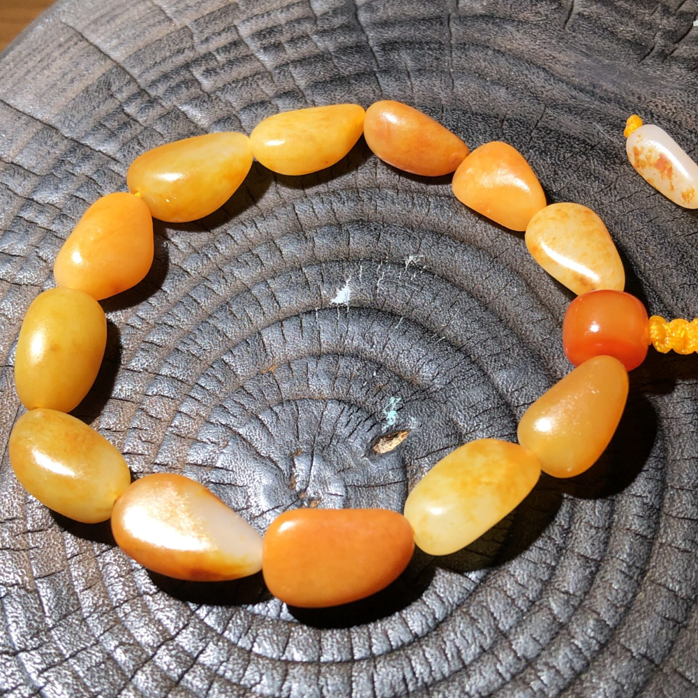 Lonely Stone Bracelet with Golden Skin – 22g view 4
