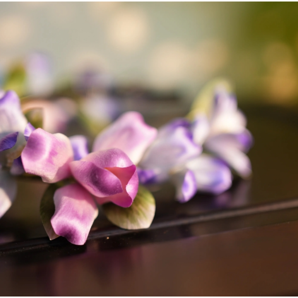 Róng Huā Silk Blossom Hair Crown view 10