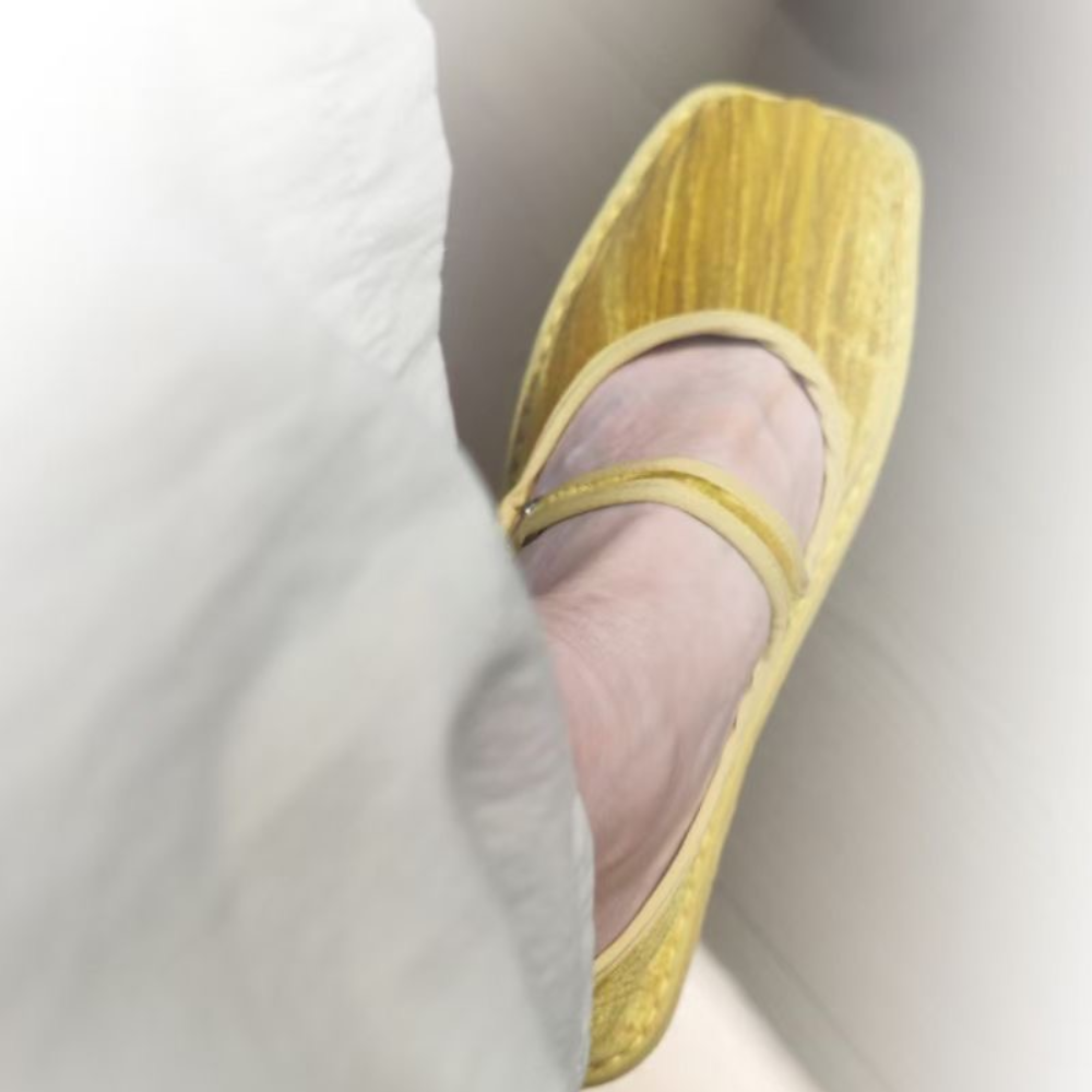 “Velvet Elegance” Thousand-Layer Sole Silk Shoes view 6