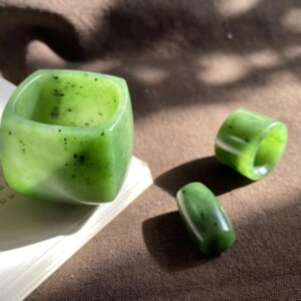 Green Nephrite Master Cup Set view 2