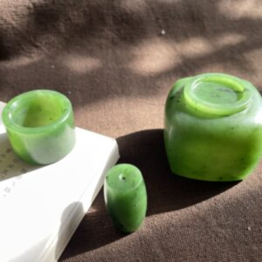 Green Nephrite Master Cup Set view 3