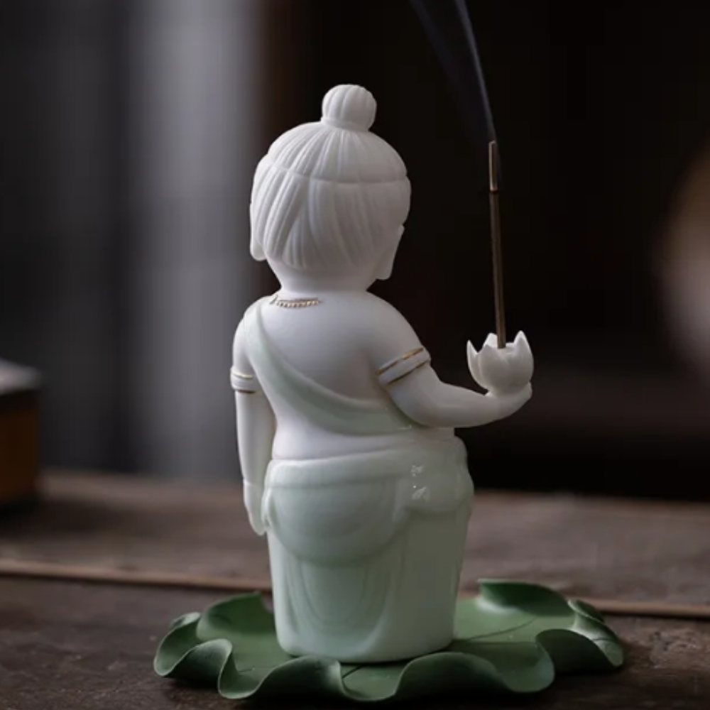 Jade Companion – Blessed Baby Guanyin view 2