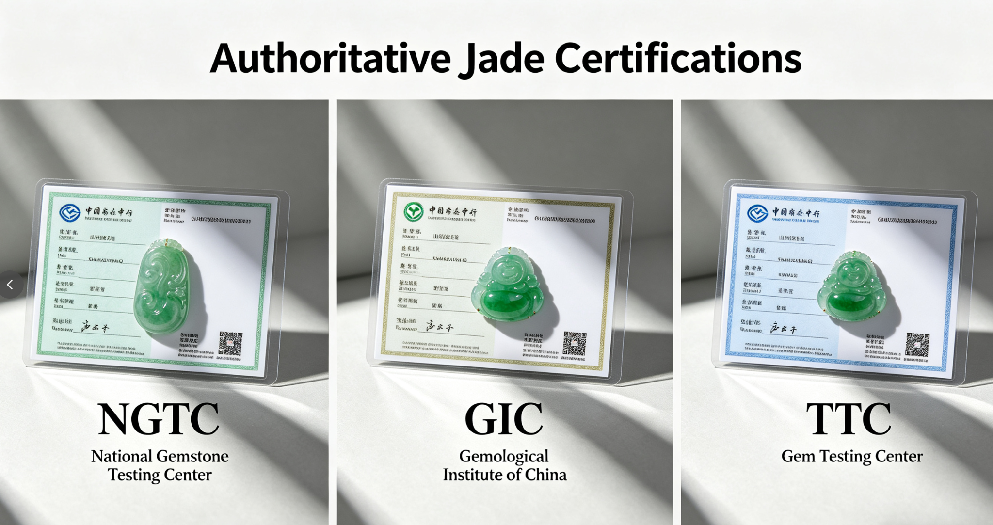 Jadeite Certification: Buy Jadeite with Confidence