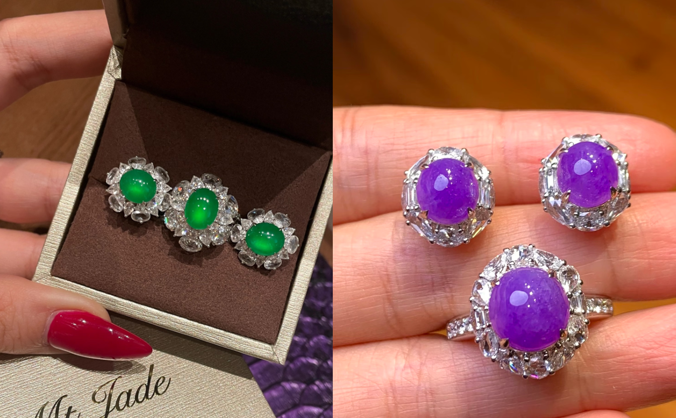 Jadeite Jade Rings and Earrings: The World of High Jewelry