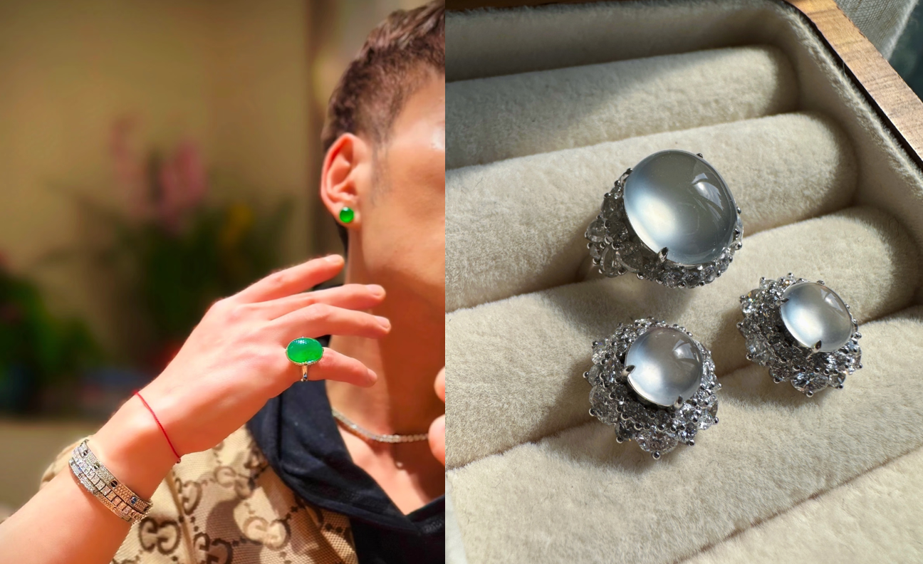 Jadeite Jade Rings and Earrings: The World of High Jewelry