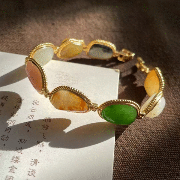 Lonely Stone “Treasure of Colors” Gold Bracelet – 30.5g (3)