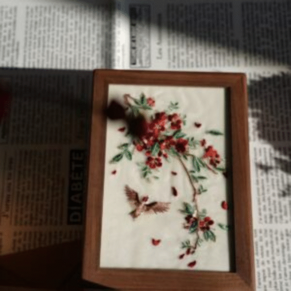 Jewelry Box with Chinese Su Embroidery - Image 3