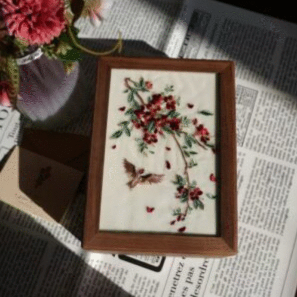 Jewelry Box with Chinese Su Embroidery - Image 4
