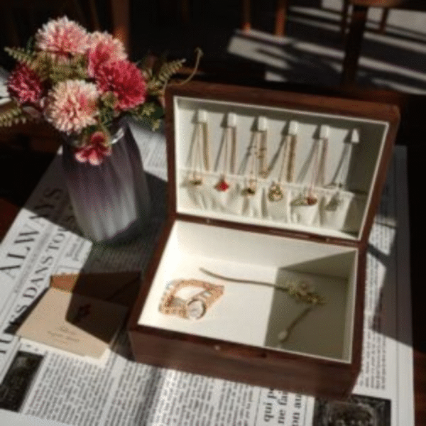 Jewelry Box with Chinese Su Embroidery - Image 5